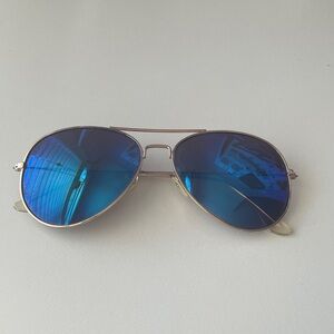 Roots Blue Aviator Sunglasses